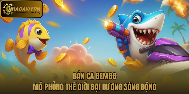Bắn cá Bem88 mô phỏng thế giới đại dương sống động