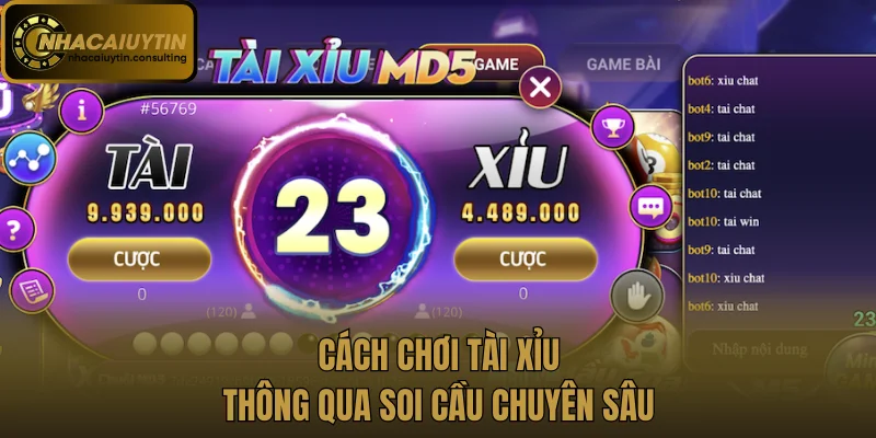 Cách chơi tài xỉu thông qua soi cầu chuyên sâu
