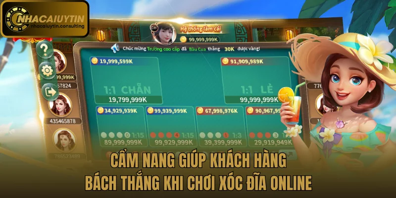 Cẩm nang giúp khách hàng bách thắng khi chơi xóc đĩa online