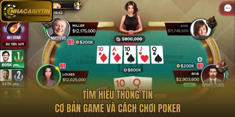Tìm hiểu thông tin cơ bản game và cách chơi Poker